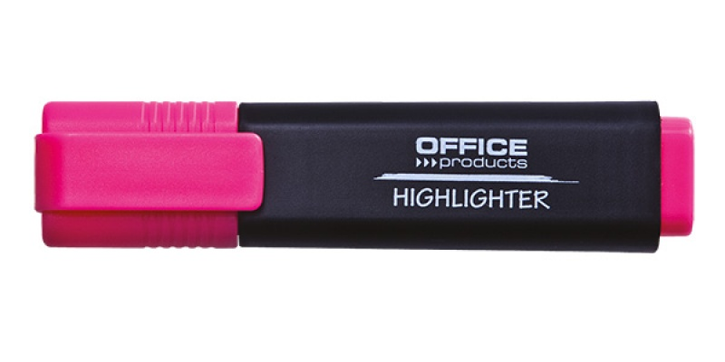 TEXTMARKER OFFICE PRODUCT 1-5 MM ROZI 